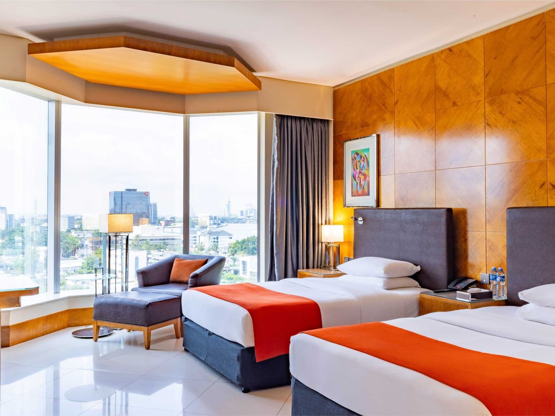 Lagos Continental hotel interior